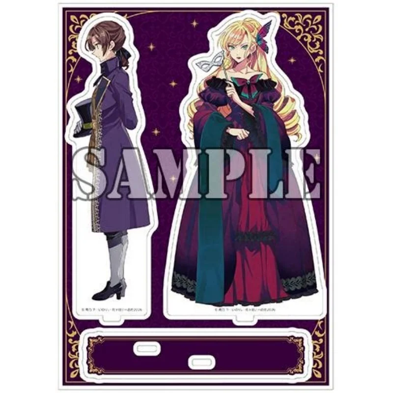 Anime I'm in Love with the Villainess Maid Version Claire Rae Rei Taylor Claire François Acrylic Stand Model Plate Keychains