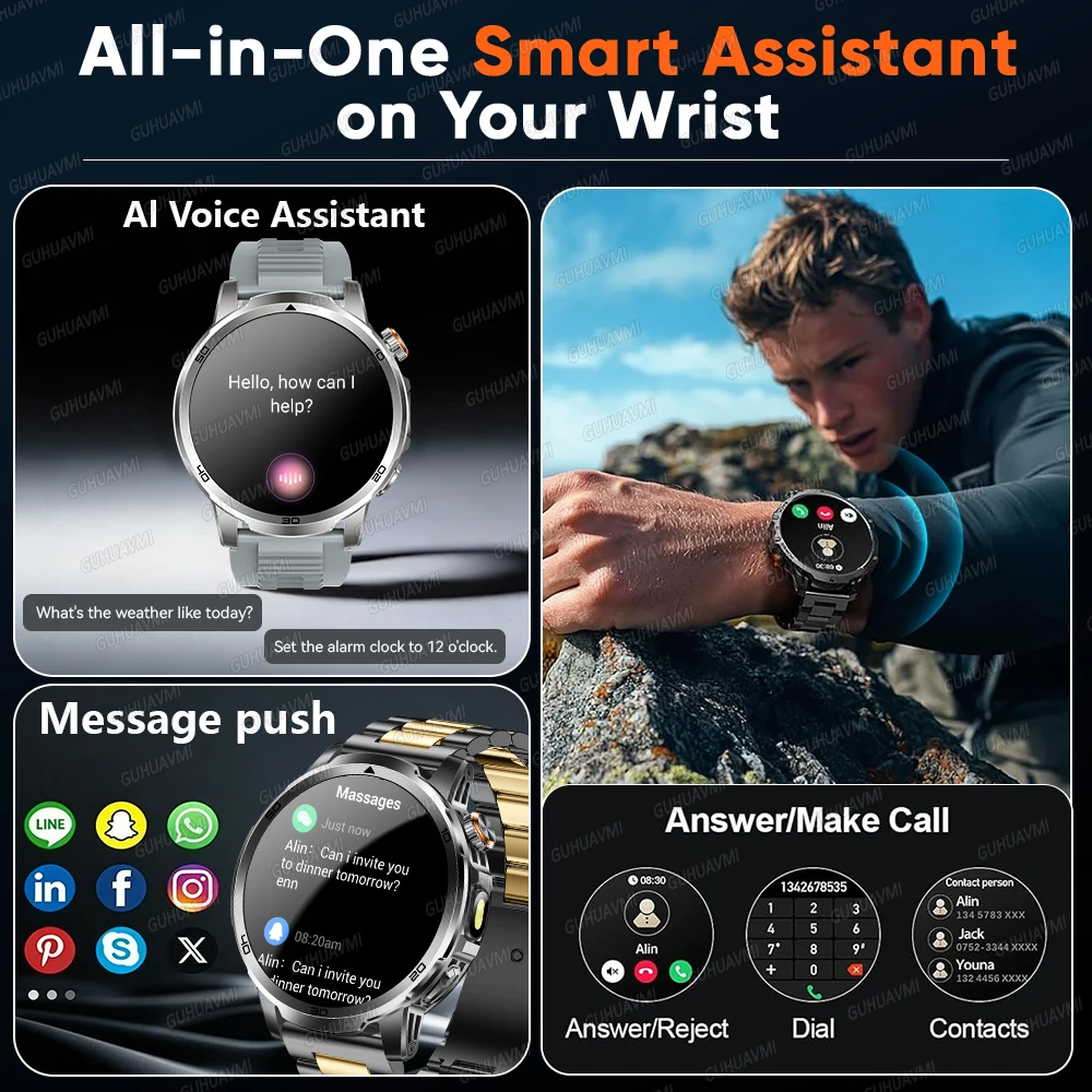 สมาร์ทวอทช์กลางแจ้งรุ่นใหม่ปี  - Compass Lensatic บทวิจารณ์และราคา
