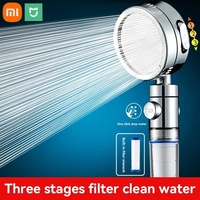 Xiaomi MIJIA Shower Head 3 Modes Water Saving Adjustable High Pressure Showerhead Handheld Spray Hangable Bathroom Accessories