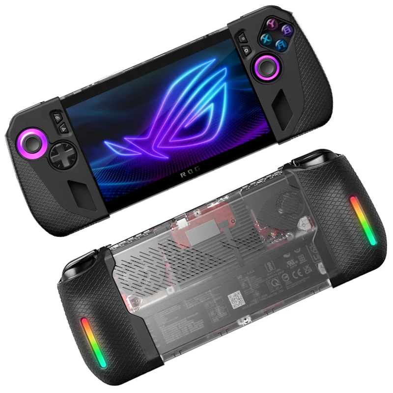 

Silicone Grip Protection Case Compatible with ROG Ally X, ROG Ally X Grip Skin, ASUS ROG Ally X Game Handheld Accessories