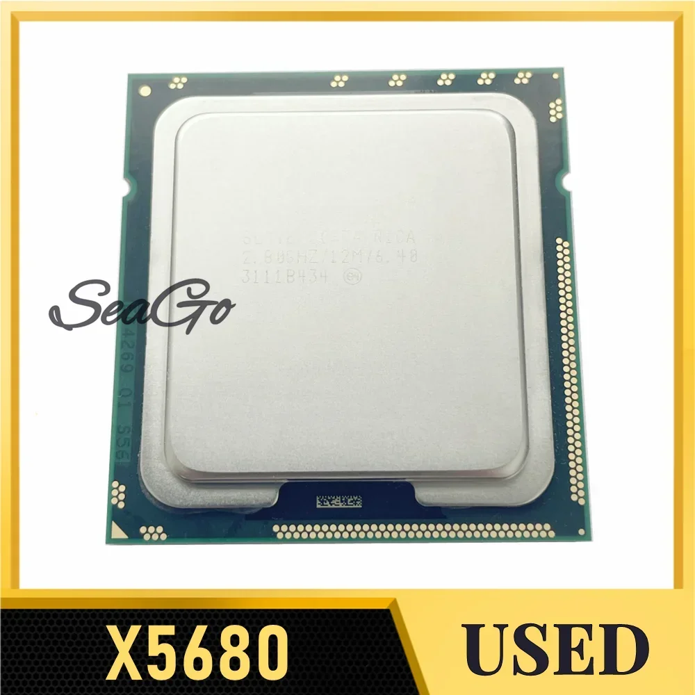 Xeon X5680 3,3 ГГц шестиядерный двенадцатипоточный 12M 130 Вт LGA 1366