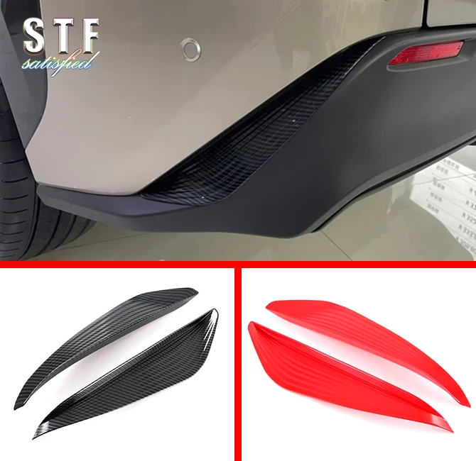 

ABS Rear Fog Light Side Trim For Toyota Bz4x 2022 2023 Car Accessories Stickers W4
