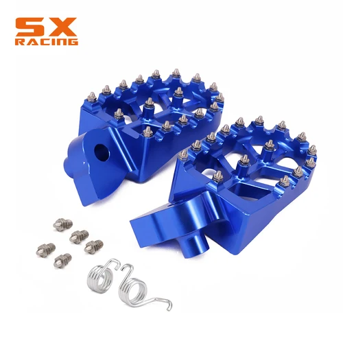Imagen 2 del producto Pedales de clavija CNC para motocicleta, para YAMAHA YZ 65 85 125 250 125X 250X 250FX 450FX WR 250F 450F YZF WRF 250 450