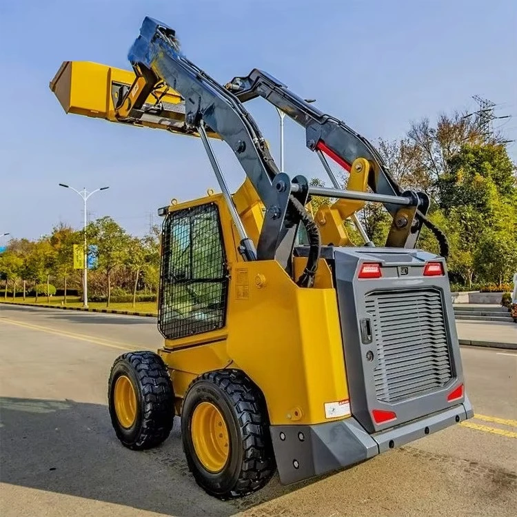 Multi‑scene Adaptable Skid Steer Loader Pallet Fork Accessory For Factory Warehouse Goods Stacking Operation