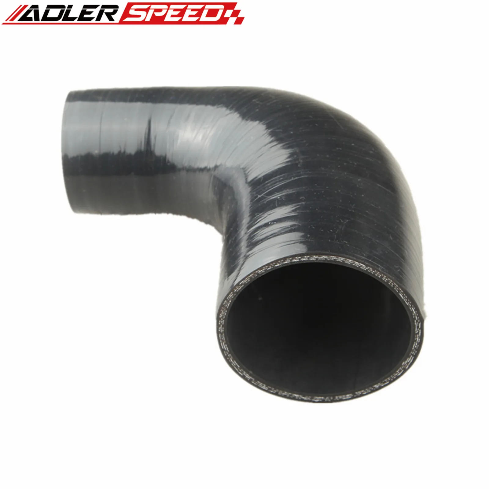 Universal ID 51mm 55mm 57mm 60mm 63mm 70mm 75mm 90 Degree Reduce Elbow General Silicone Coolant Intercooler Pipe Turbo Air Tube