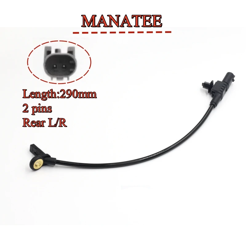 

C​ar ABS Sensor Wheel Speed Sensor Rear For Benz GL450 X164 2006-2013 4.7L ML300 W164 2010-2012 3.0L ML350 2006-2012 ML500 ML63