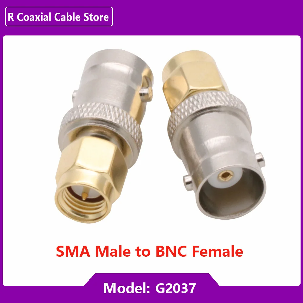1 قطعة 4 أنواع RF محوري محول SMA ذكر إلى BNC أنثى راديو هوائي موصل محول راديو هوائي محولات عدة محوري