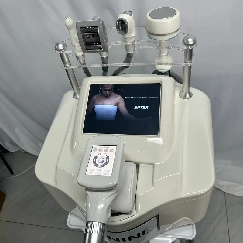 NEW V9 Vela Body Weight Loss Vacuum 80K Cavitation Slimming Roller Shaping Massage Machine Frozen Fat Removal Facial Lift