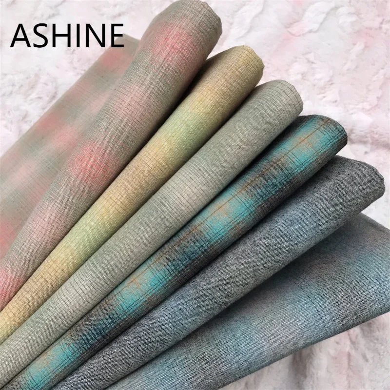 100% Yarn Dyed Cotton Fabric Material for Clothes Telas Patchwork Algodon Yarn-dyed Fabric for Sewing Patchwork Fabric By Yard