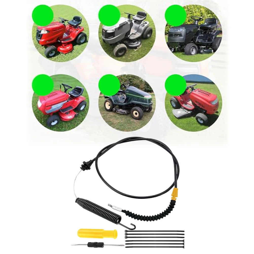 

Easy Install Deck Engagement Cable Compatible with For TroyBilt and For Craftsman Riding Mowers 42 Inch and 46 Inch