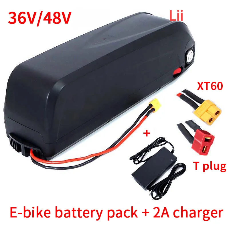 Batería Hailong Lii para bicicleta eléctrica, Kit de conversión con Motor USB, Bafang, 48V, 13Ah, 16Ah, 18Ah, EE. UU., UE, libre de impuestos