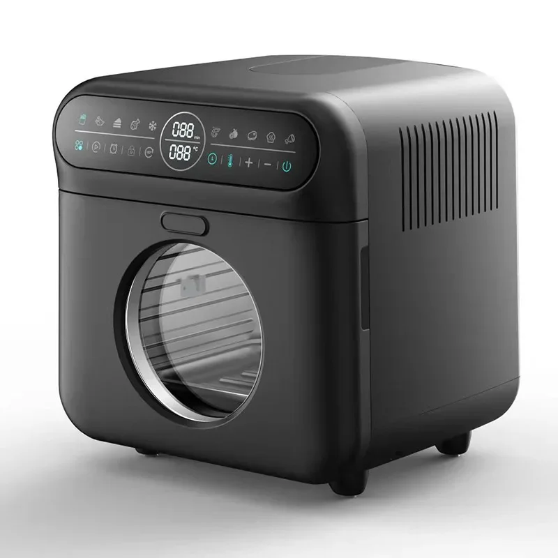 Direct Sales Smart Button Type Fully Automatic Fryer Electric Oven Household Visual air Fryer