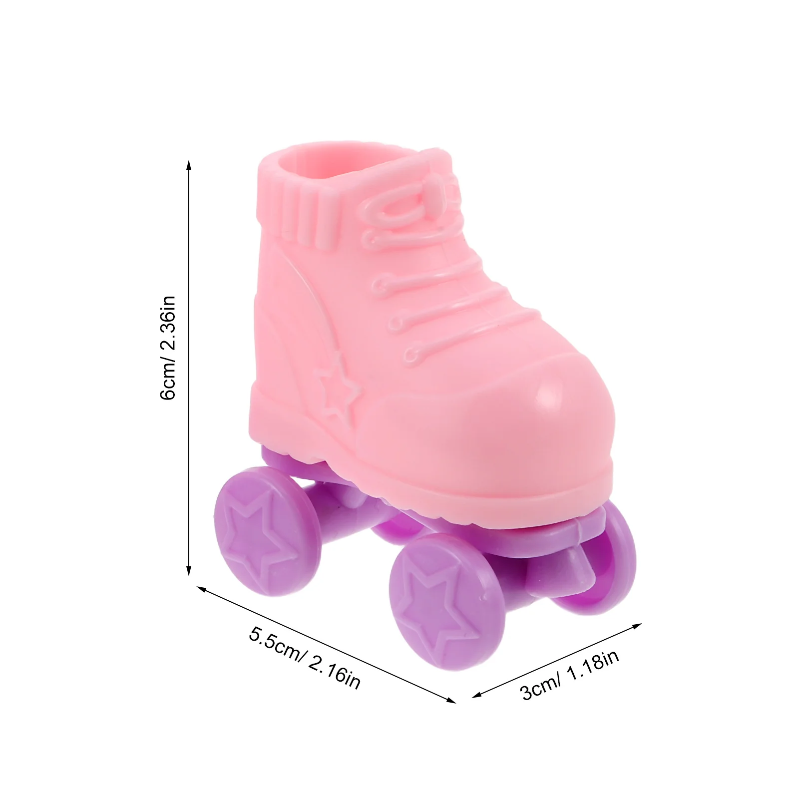 3 paires de Mini patins, chaussures de Simulation, décors, patins à roulettes réalistes pour maison de poupée Miniature, accessoires de petite maison, chaussures de jouet miniatures