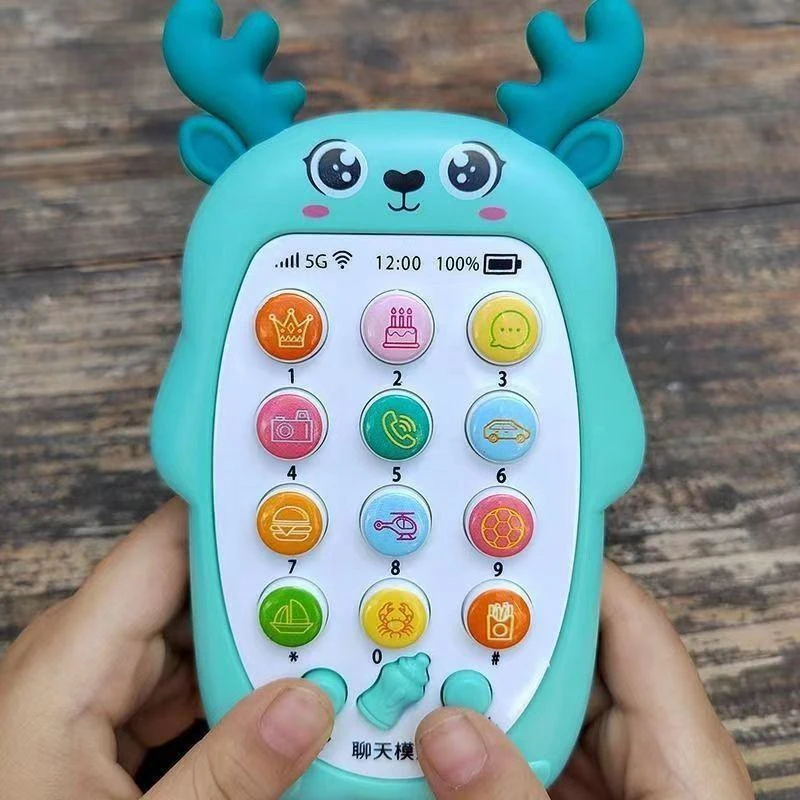 Baby Simulation Mobile Phone Children's Music Toy Early Education Educational Story Machine