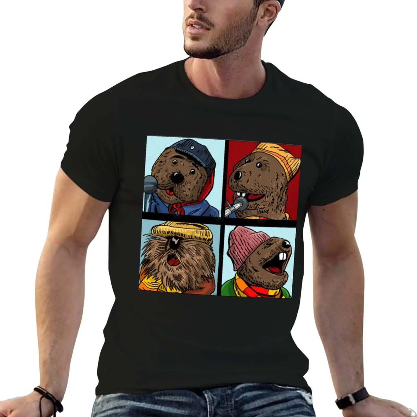 

emmet T-Shirt otter - shirts for anime for 1977 shirt man TV man t children t graphic