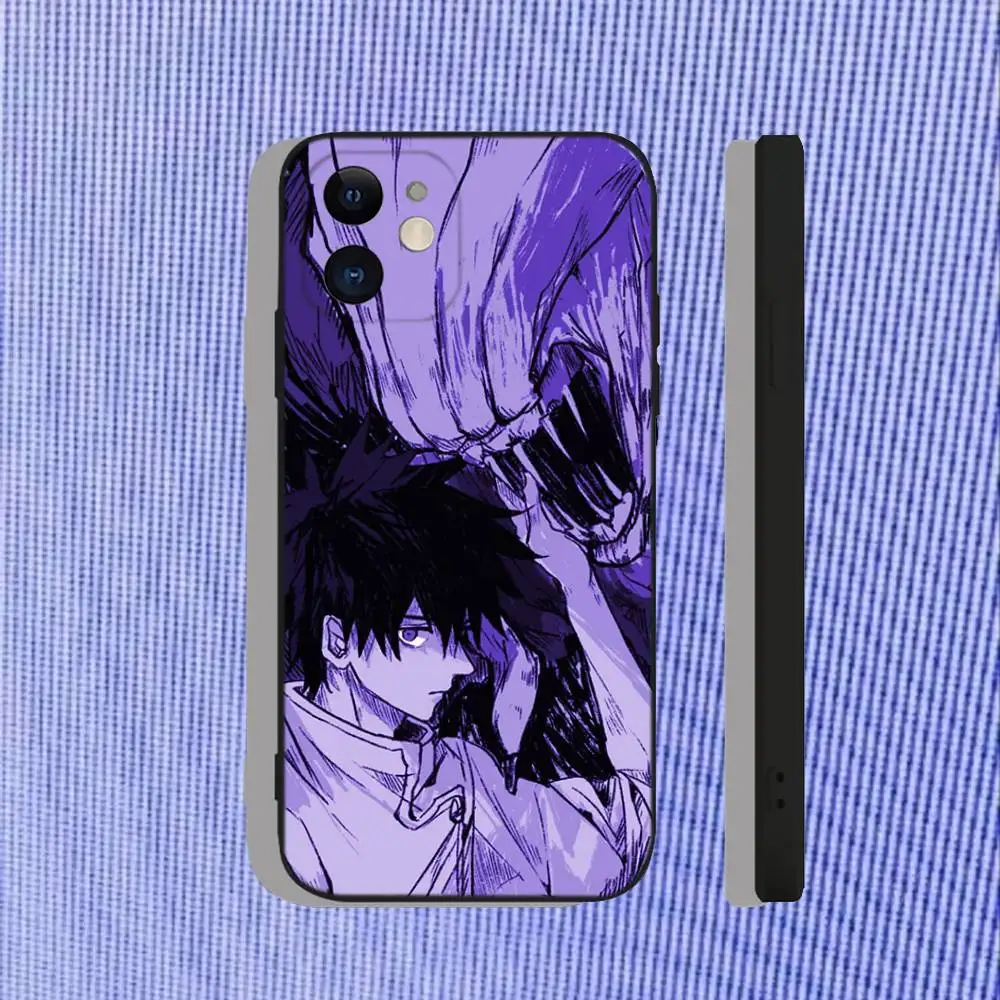 حافظة هاتف Jujutsu Kaisen Okkotsu Yuta لهاتف iPhone 17,16,15,14,13,12,11,Pro,Max,Plus,Air,X,XS,XR,SE,8,7,Mini,Soft Black Funda