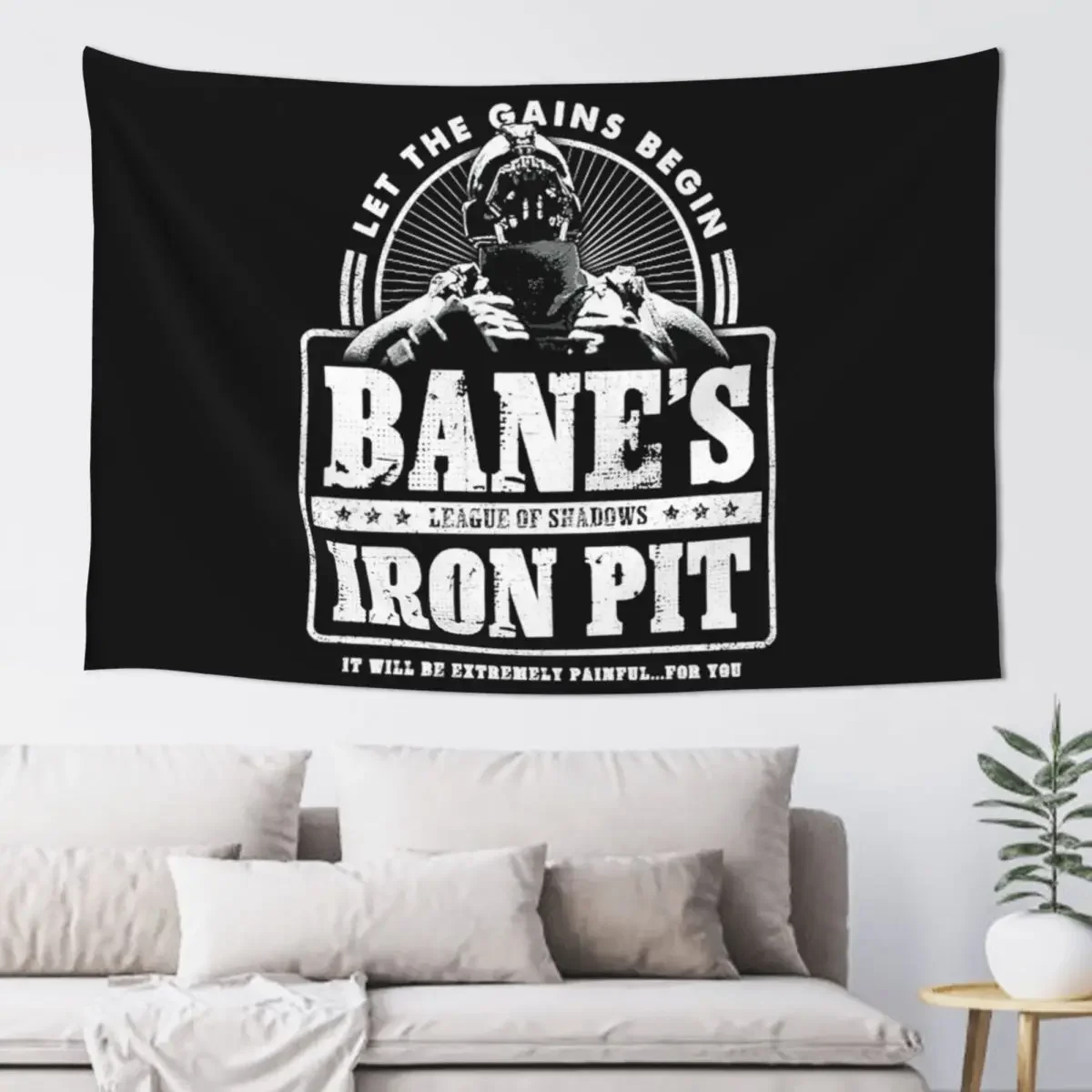 

Bane's Iron Pit Tapestry Custom Wall Carpet Room Decor Korean Style Tapestry