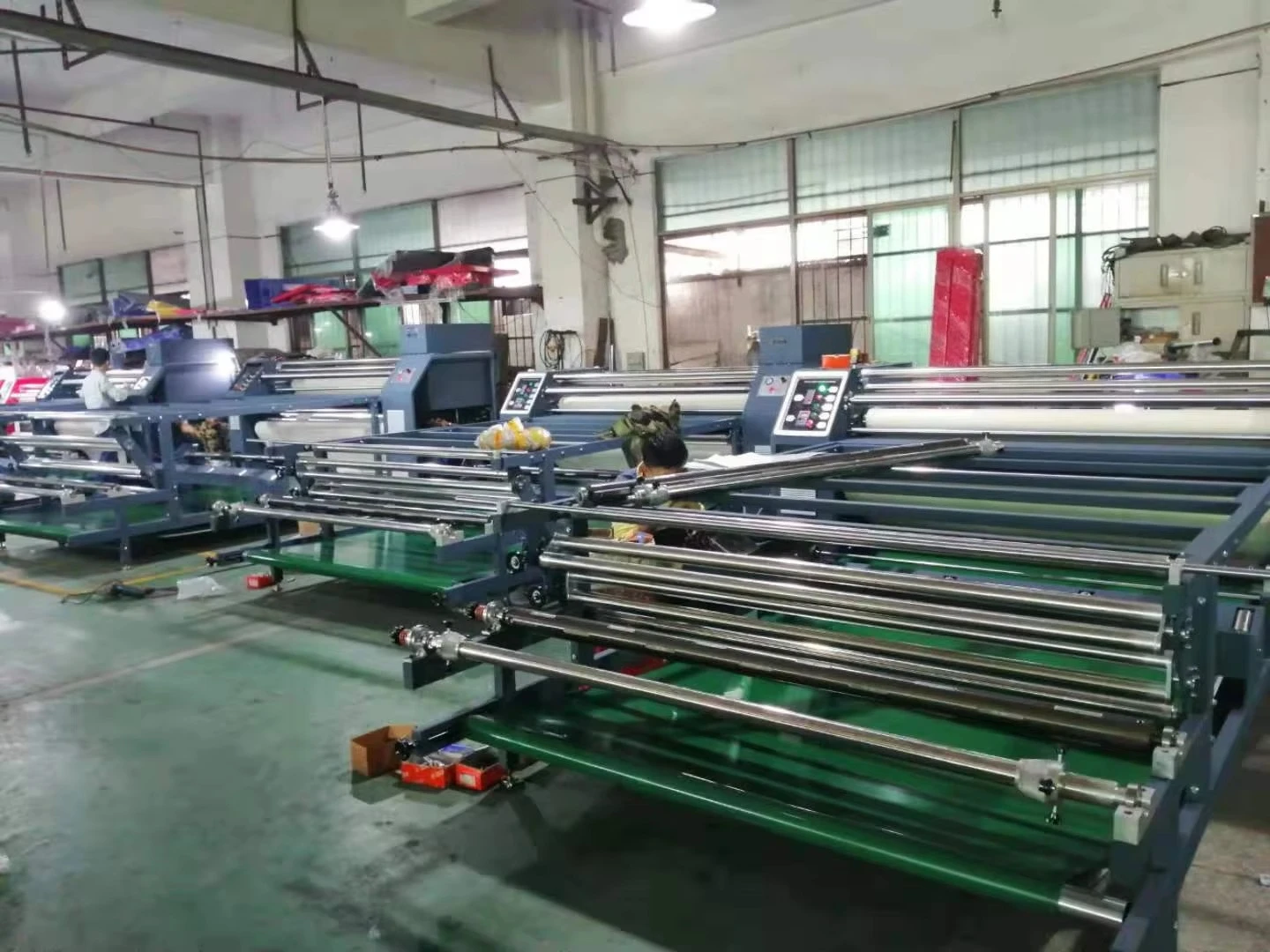 Factory Wholesale Roller Calendar Press Rotary Textile Heat Transfer Fabric Sublimation 1.6/1.8 Meter Oil Drum Heat Press