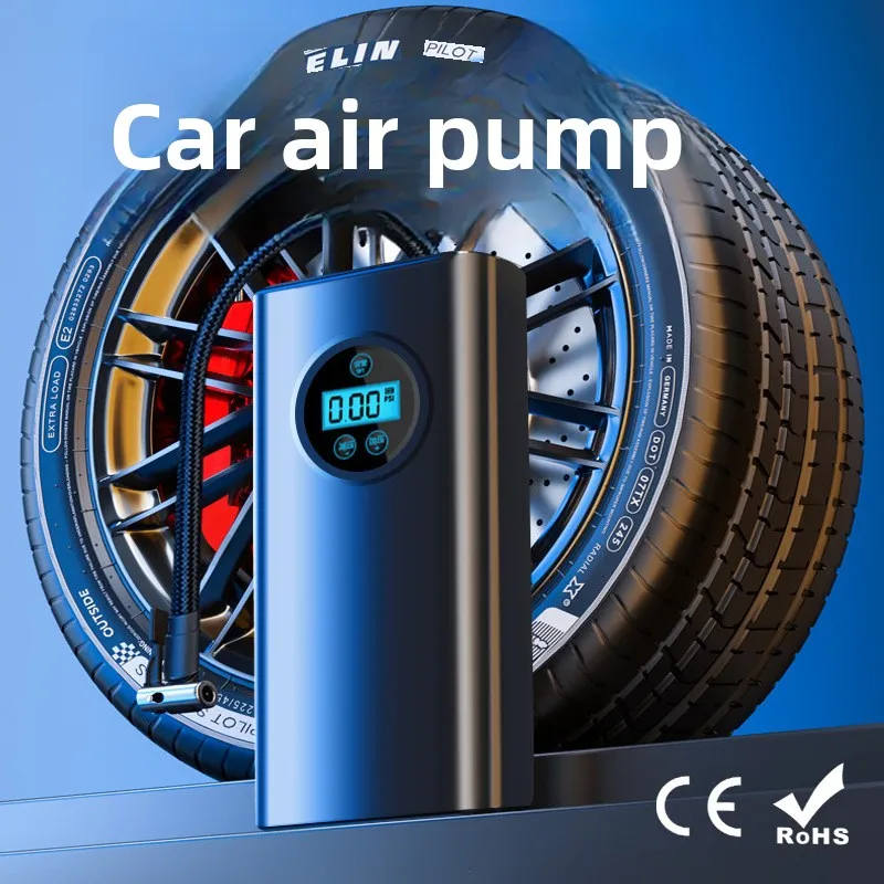 

Новый беспроводной автомобильный воздушный насос, портативный автомобильный аккумулятор, автомобильный универсальный портативный воздушный насос