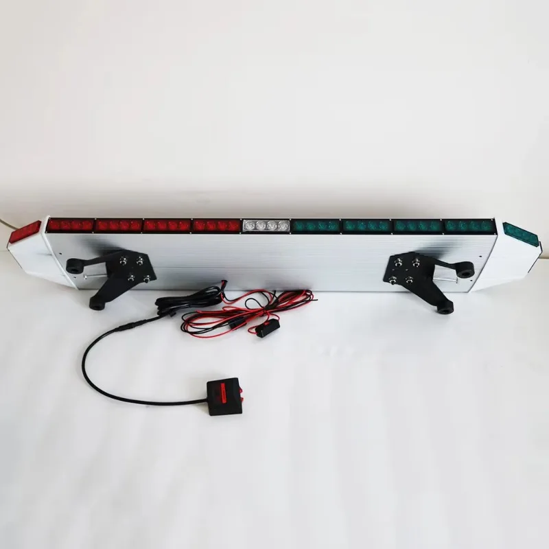 48 inches 122 cm truck roof emergency 3w high brightness amber white diode warning new situation