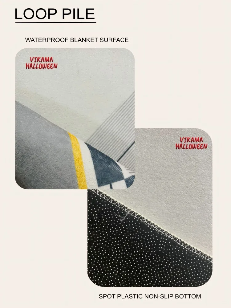 VIKAMA الفن التجريدي تصميم السجاد غرفة المعيشة دراسة الحديثة بسيطة كبيرة الحجم عدم الانزلاق ارتداء مقاومة السجاد ديكور المنزل