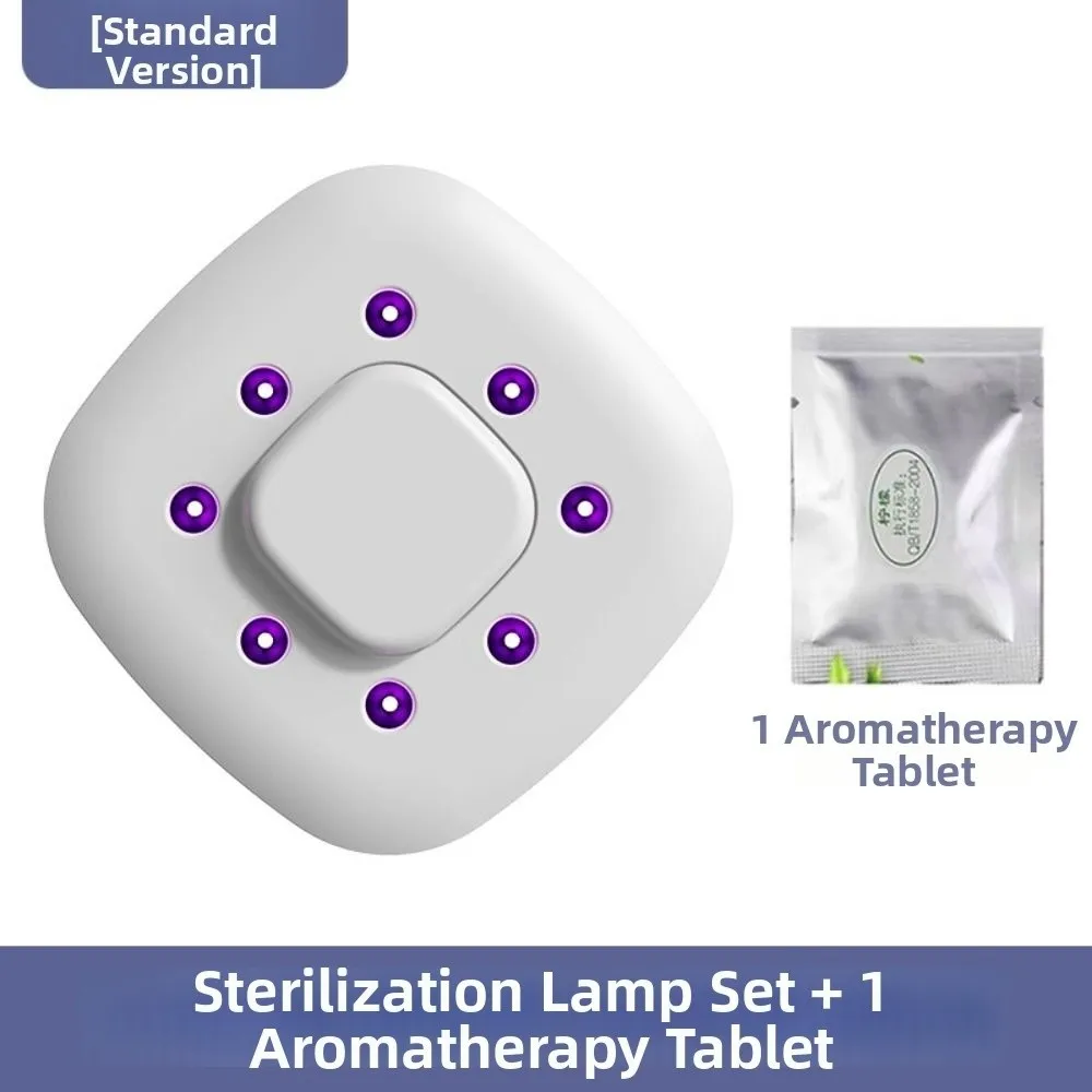 lampada-de-desinfecao-ultravioleta-branca-feita-de-plastico-a-prova-d'agua-para-uso-em-sanitarios-com-tecnologia-uv-recarregavel-e-com-multiplas-funcoes