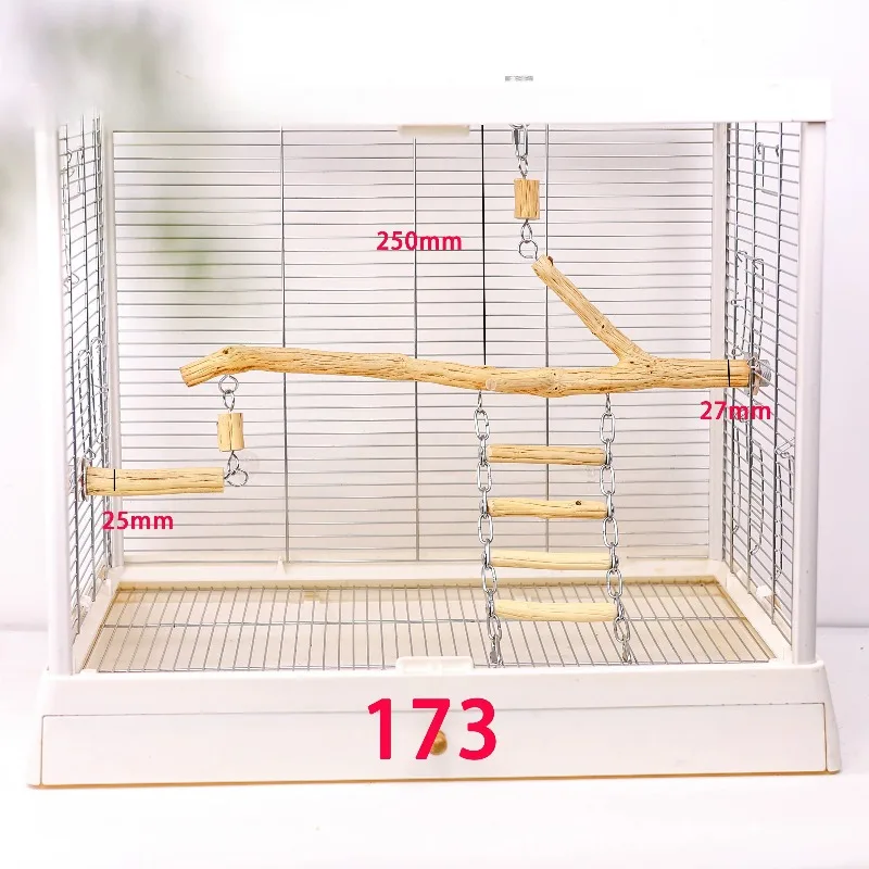 

Parrot Station Tsuno Pear Wood Log Alien Bird Solid Wood Station Frame Branch Pet Bite