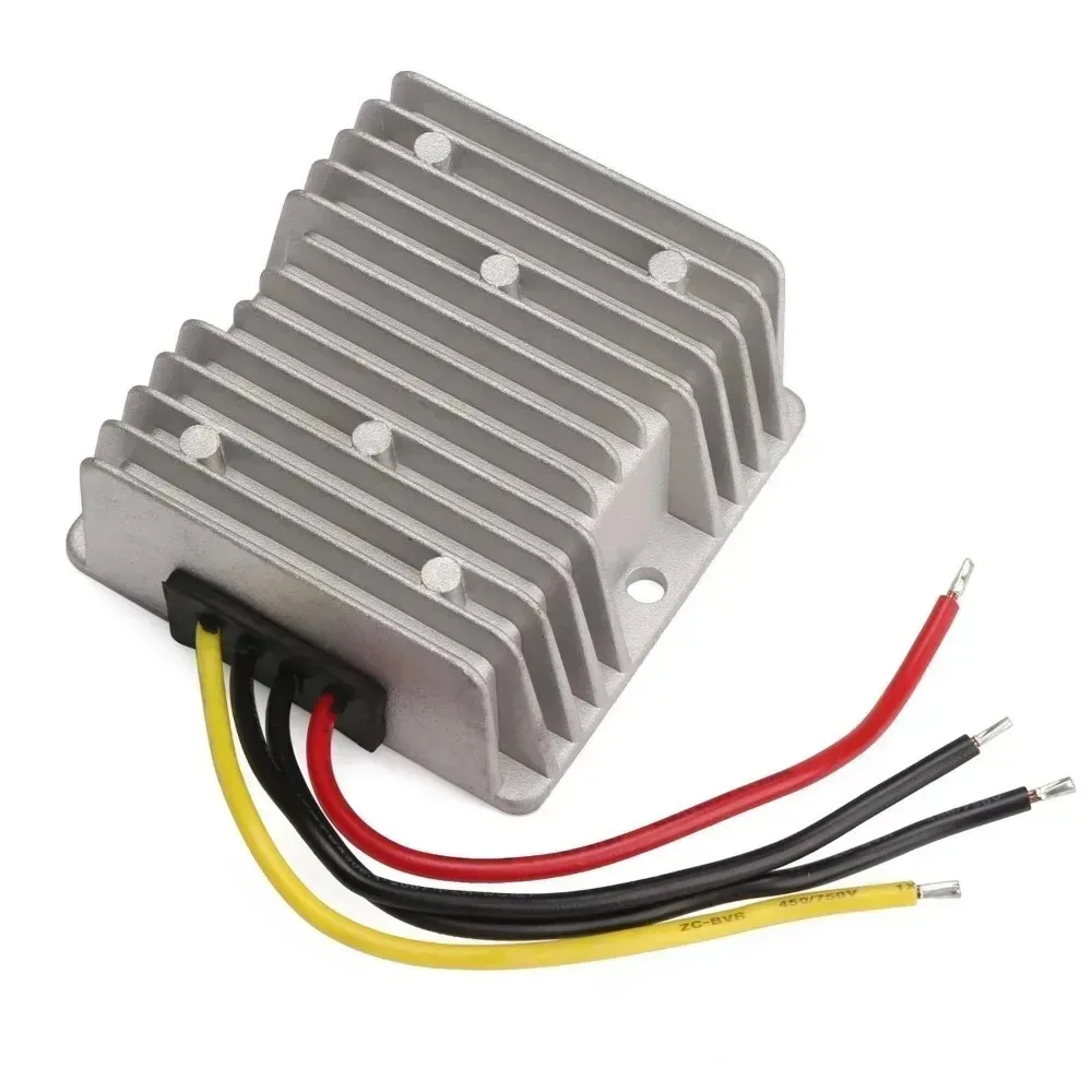 36V48V To 12V 10A 15A 20A Voltage Reducer Waterproof Step Down Converter Buck Regulator Transformer Car Power Module Solar Panel