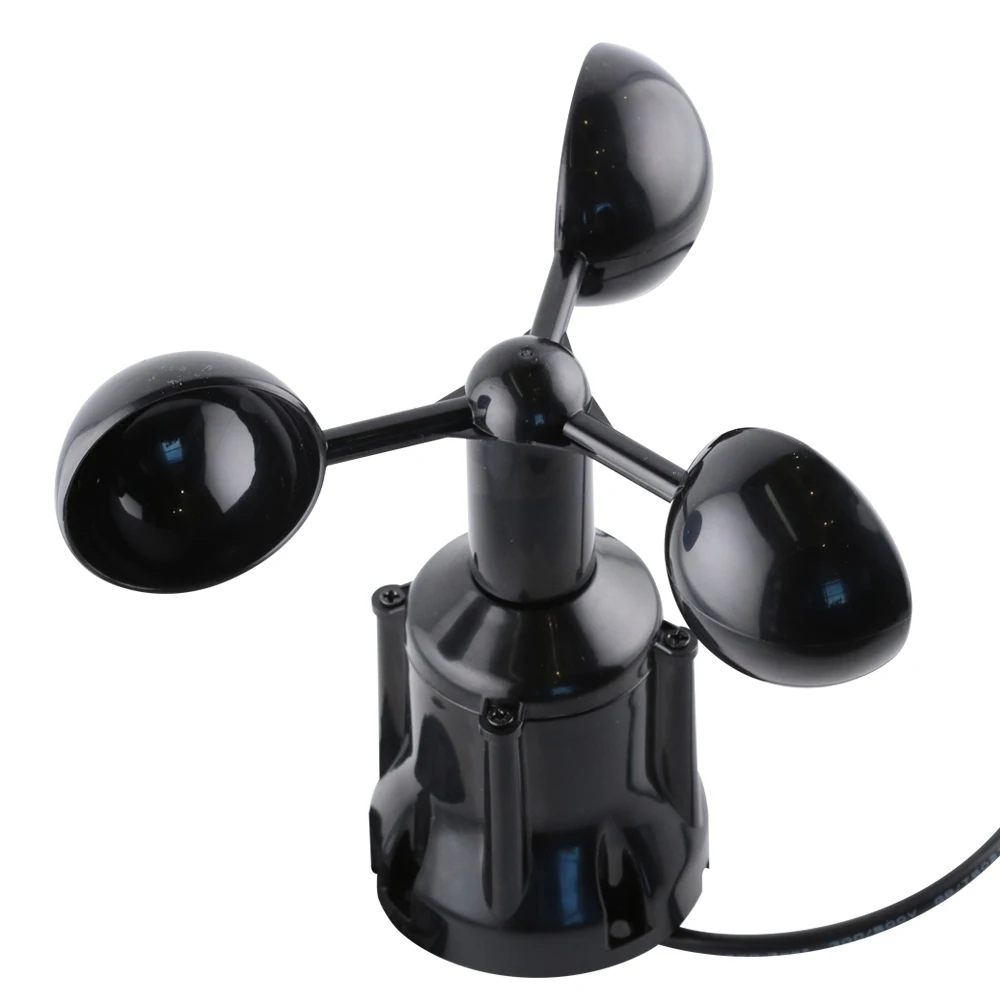 Metal Housing 0-60m/s High-Precision Wind Anemometer Transmitter, RS485 Pulse Detector 4-20MA 0-5V 0-10V for Weather Station