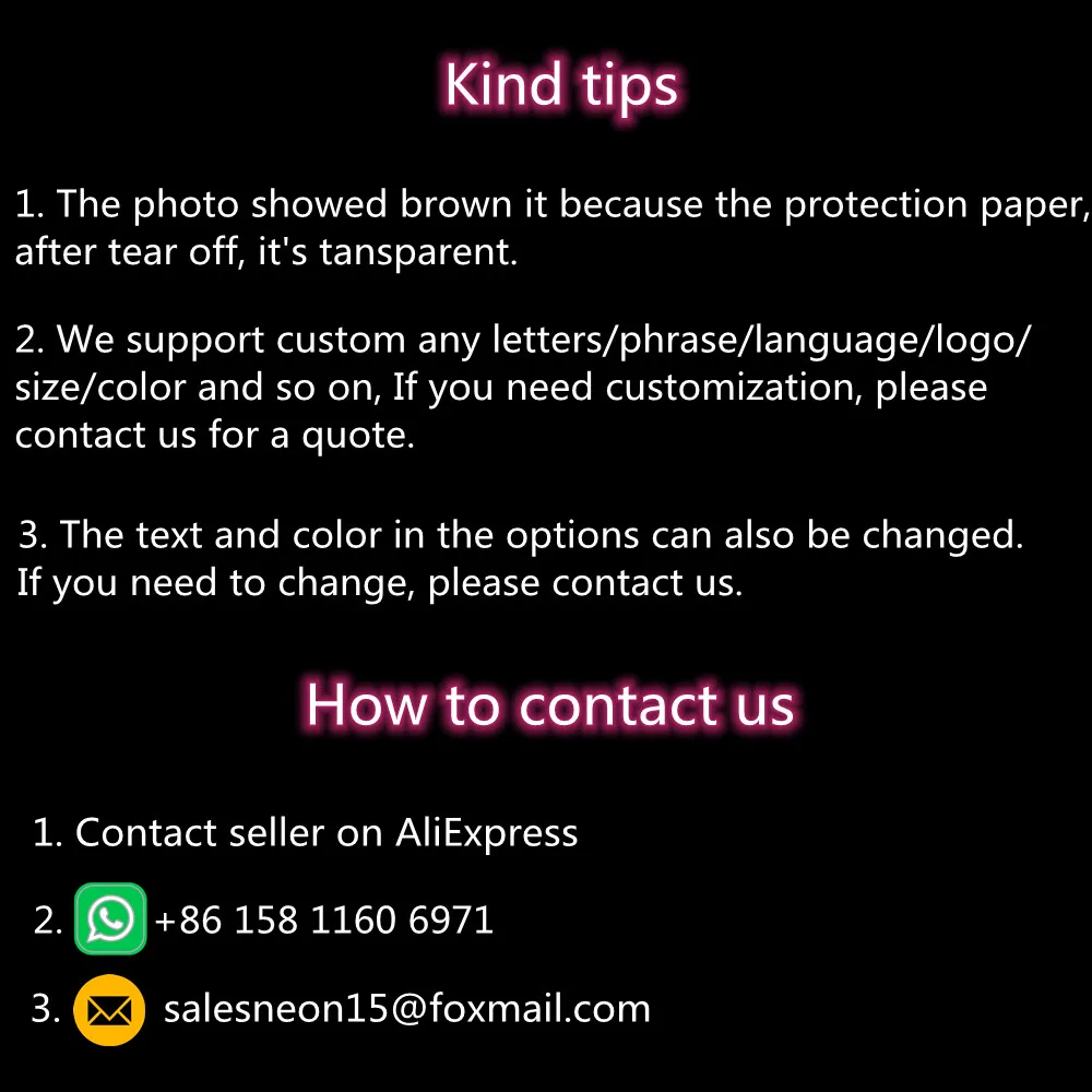 Open Neon Sign, LED Neon Sign For Club, Commercial Restaurant, Cafe, Multipurpose Decorative Wall Mounted Support Custom Neon