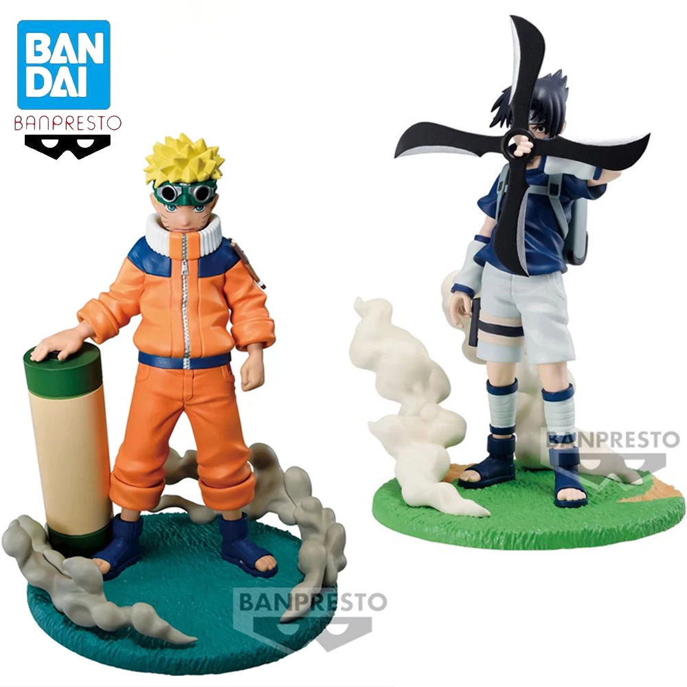 

In Stock Original Banpresto Memorable Saga Naruto Uzumaki Naruto Uchiha Sasuke Figure Anime Genuine Model Toy