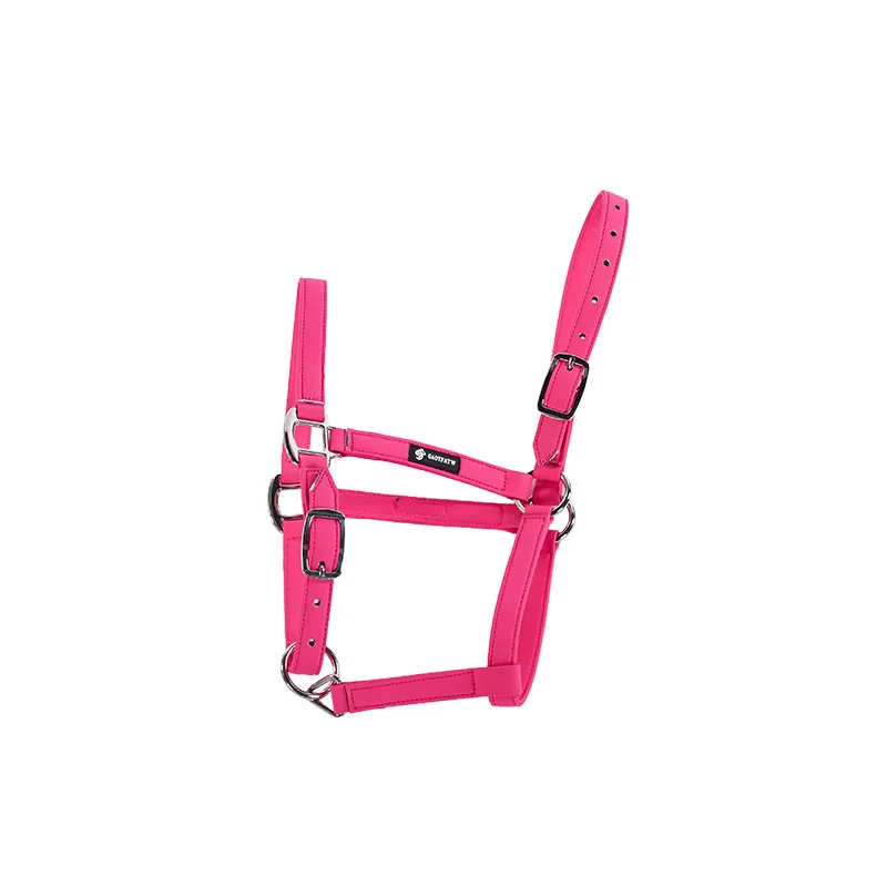 Horse Halter, Durable Adjustable Ultrafiber Leather, Equestrian Tack, Bridle for Riding and Training, Strong and Comfortable Fit