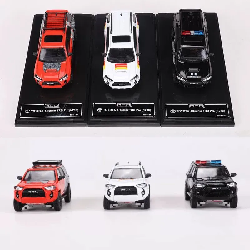 New In Stock Gcd 1:64 Toyota 4runner Trd Pro Alloy Miniature