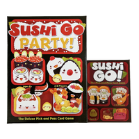 Sushi Go Party Family Gathering Game Card,Fun Card Game,Party Board Deck