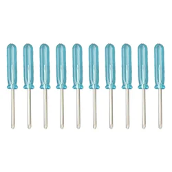 10pcs 1.5mm-3.0mm Mini-Magnetic Screwdriver Slotted Cross Head Screwdriver Bits Set For X-box 360 Mobile Phone Repair