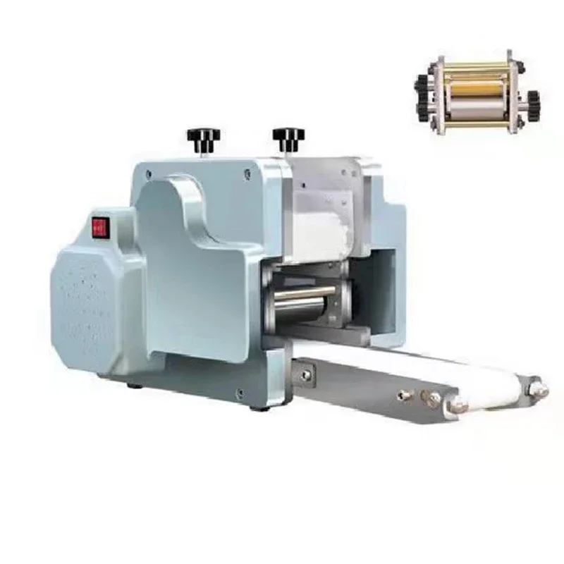 ماكينة زلابية الجلد التجارية الأوتوماتيكية المنزلية المقلدة اليدوية زلابية ماكينة صنع المكرونة باللحم 120 واط