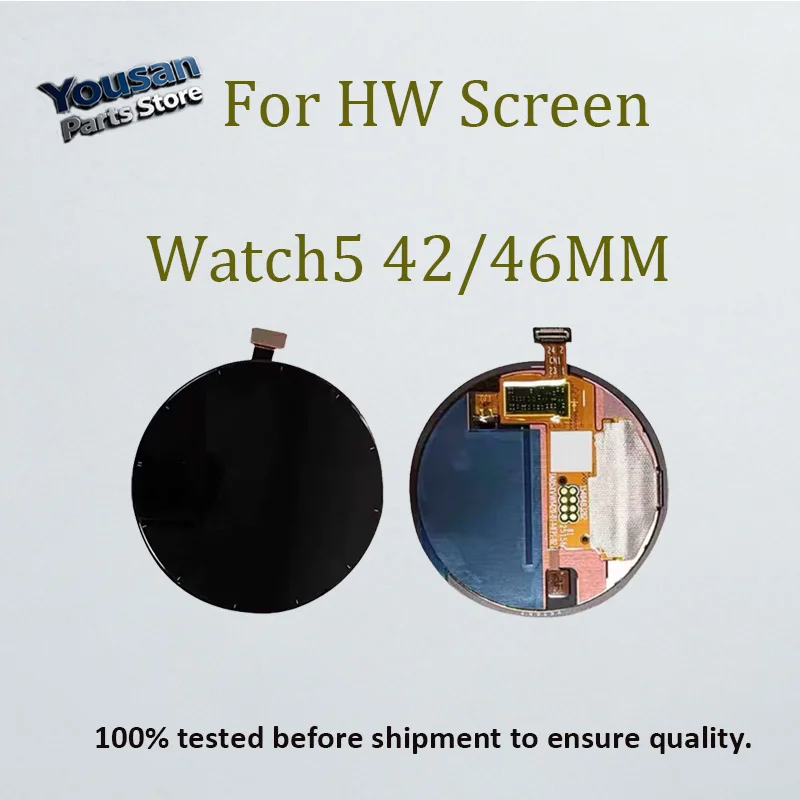 Smart Watch Tough Screen For Huawei Watch 5 46mm RTS-AL00 SOC-AL00 Lcd Display Replacement Accessories Parts