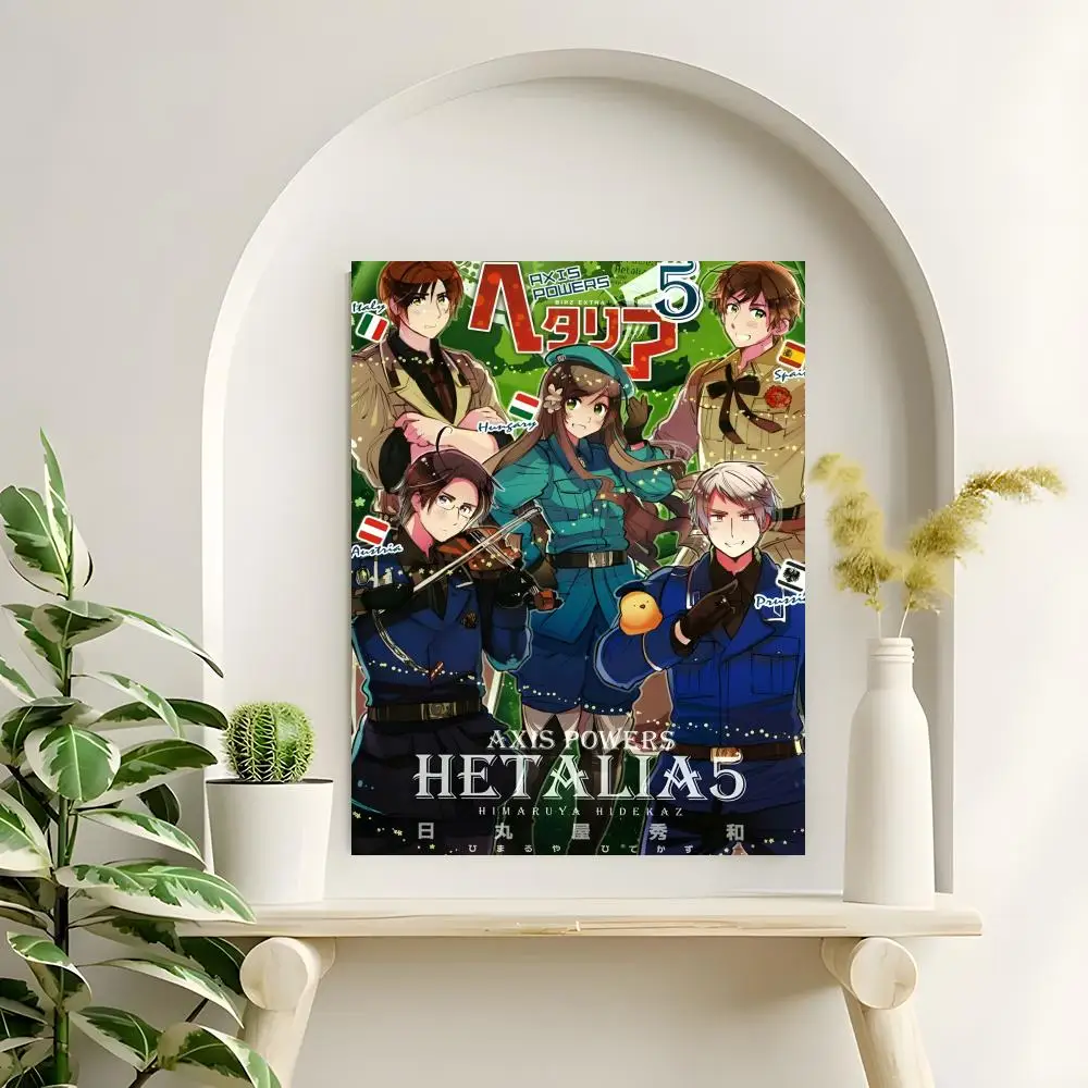 Anime Axis Powers Hetalia Poster Hochauflösende Poster-Aufkleber, geeignet für Schlafzimmer, Wohnzimmer, Heimdekoration – Detail 19