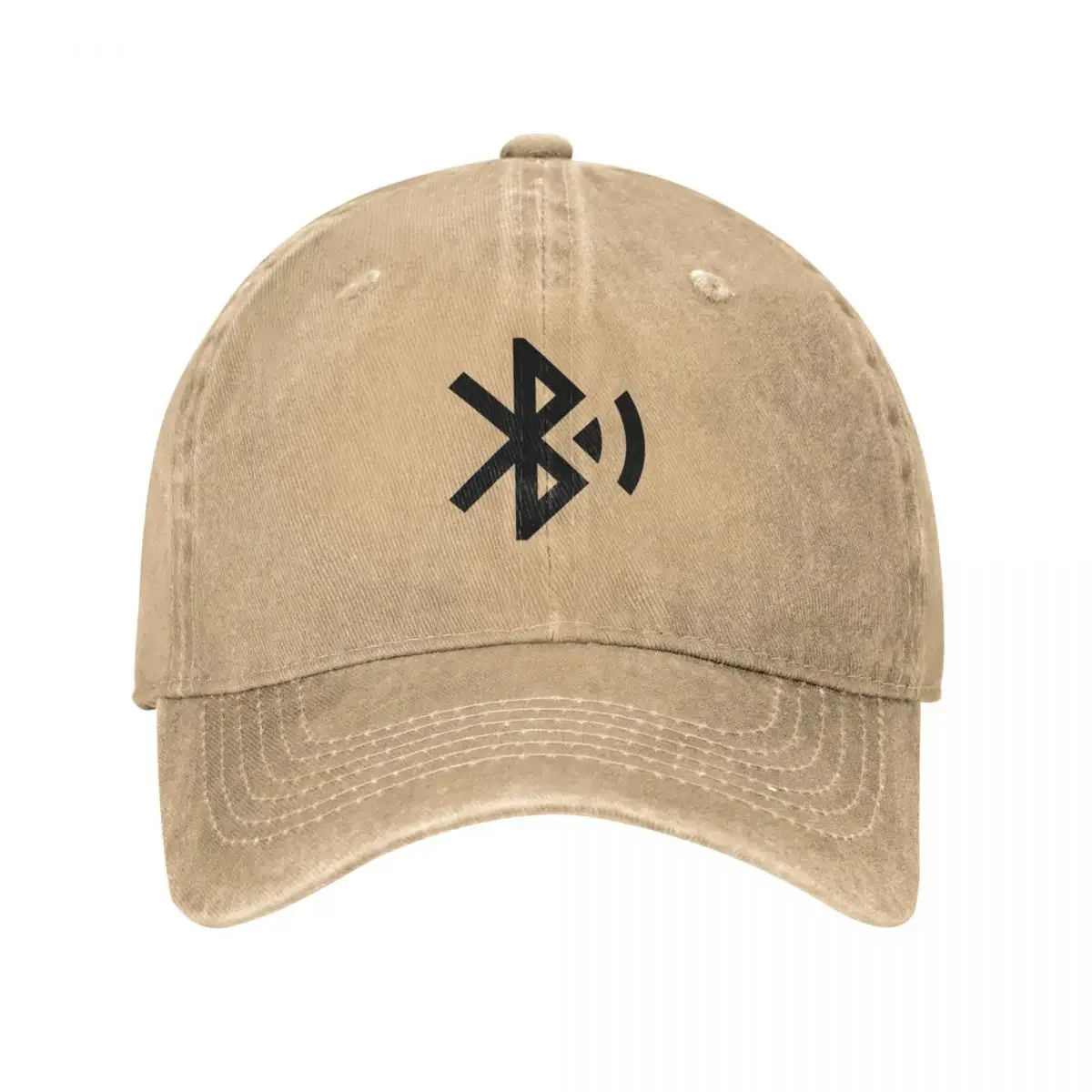 Bluetooth Logo  Men Women Baseball Cap Distressed Cotton Hats  Fashion Outdoor All Seasons Travel Headwear