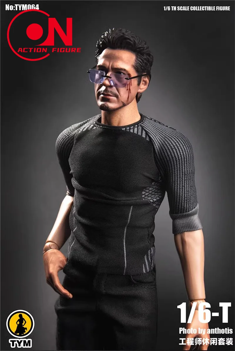 TYM TYM064-Ensemble de vêtements Tony Repairman, pantalon en Y, modèle ajusté, corps de soldat masculin de 12 pouces, figurine d'action, 1/6