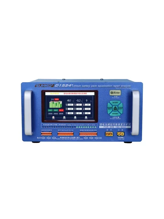 D1524 15A 24S Battery Equalizer & Analyzer with Touch Screen  Battery Voltage Balancer For Lithium Battery Pack