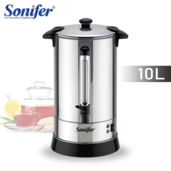 10L Electric Kettle Tea Coffee Thermo Pot Kitchen Smart Whistle Kettle Samovar Sonifer