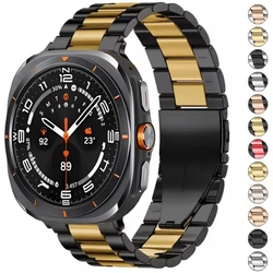 Metal Band For Samsung Galaxy Watch Ultra 47mm Stainless Steel Bracelet Wristband For Galaxy Watch 8 Ultra 47mm Belt Accessories