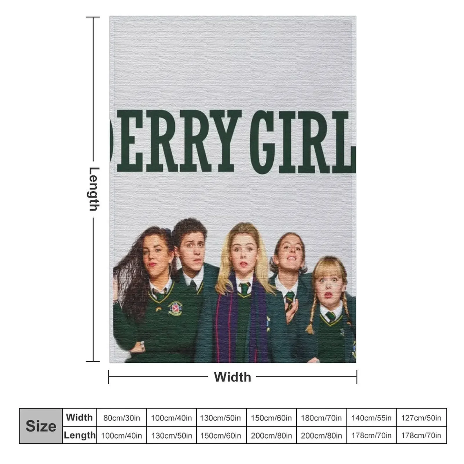 derry girls Throw Blanket Single Baby decorative Hairys Blankets