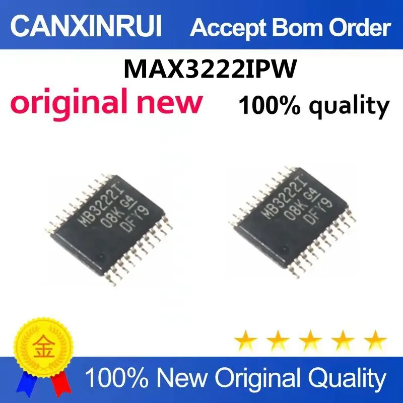 

New imported MB3222I MAX3222IPW MAX3222IPWR switching controller chip