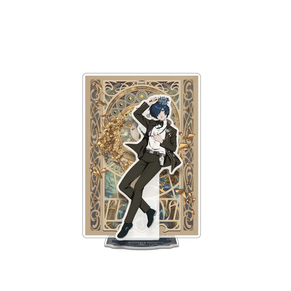 Persona Anime Doppelschichtiger Acryl-Ständer Schlüsselanhänger Joker Makoto Yuki Yu Narukami Desktop-Dekoration 2026 Neu – Detail 7