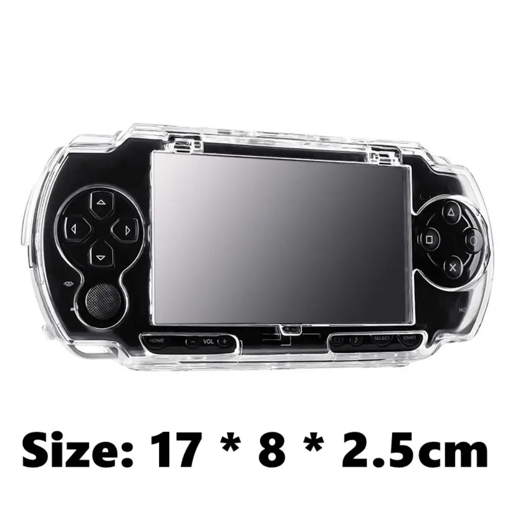 غلاف حماية للكمبيوتر الشخصي، غطاء حماية مضيف شفاف مقاوم للخدش، ملحقات وحدة التحكم في الألعاب لمنع السقوط الصلب لـ PSP1000 #6