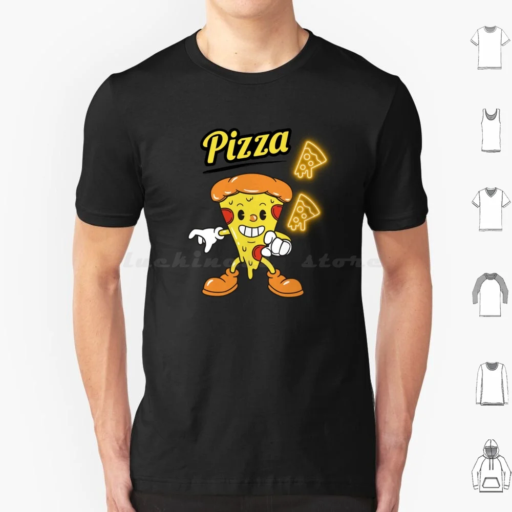 Pizza T Shirt Big Size 100% Cotton Pizza Pizza Tower Peppino Food Pizza Tower Game Tower Pizza Lover Pack Gustavo Set Frog