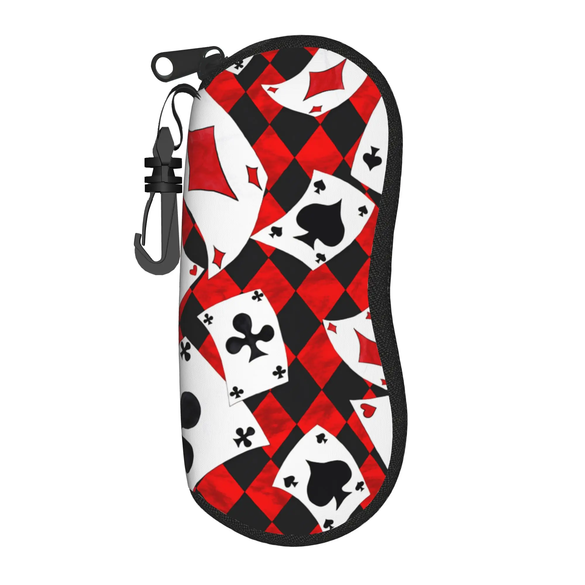 Playing Cards  Glasses Case  Portable Sunglasses Case Classic Convenient Glasses Box Men Women Eyewear Box