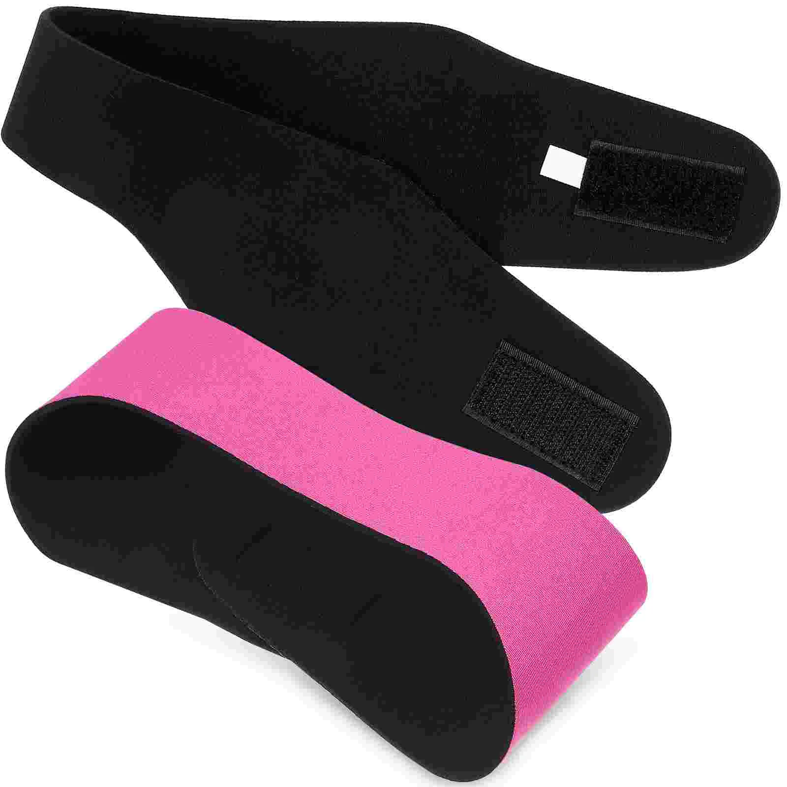 

2 Pcs Headband Headbands for Kids Girls Swimming Bath Universal Ear Protection Guard Rubber Gears Toddler Elastic